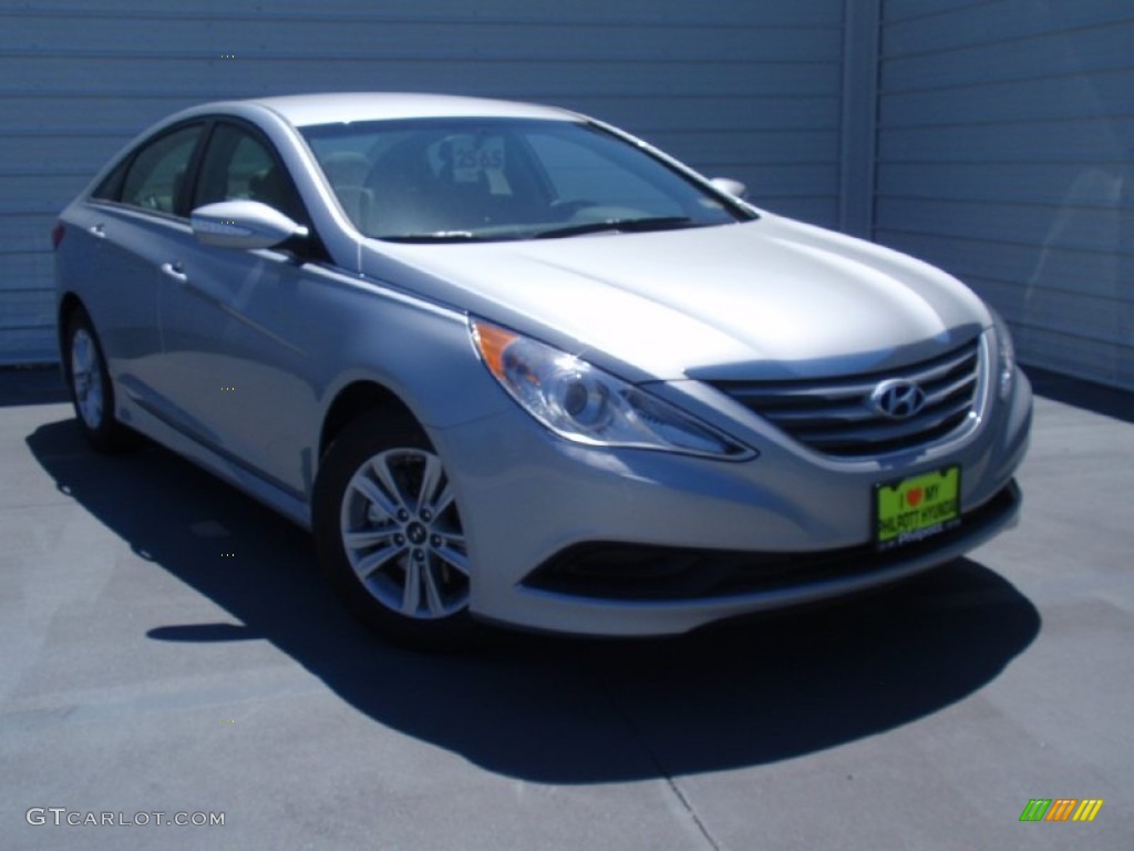 2014 Sonata GLS - Radiant Silver / Gray photo #1