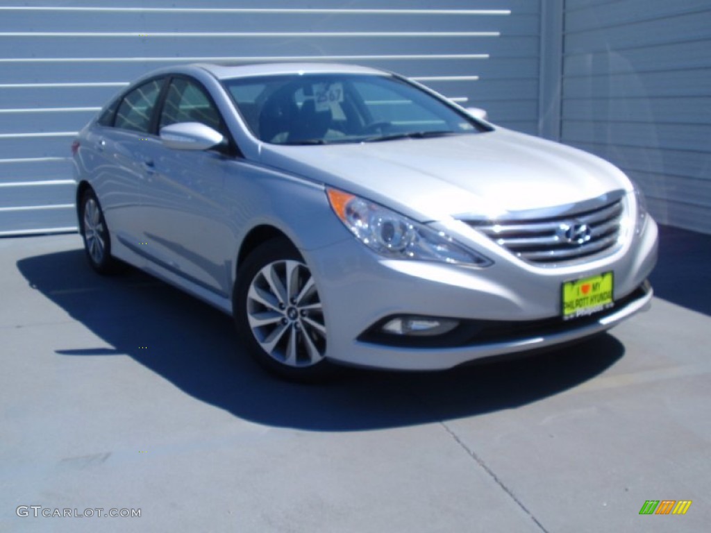 2014 Sonata Limited - Radiant Silver / Gray photo #1