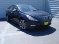 2014 Pacific Blue Pearl Hyundai Sonata SE  photo #2