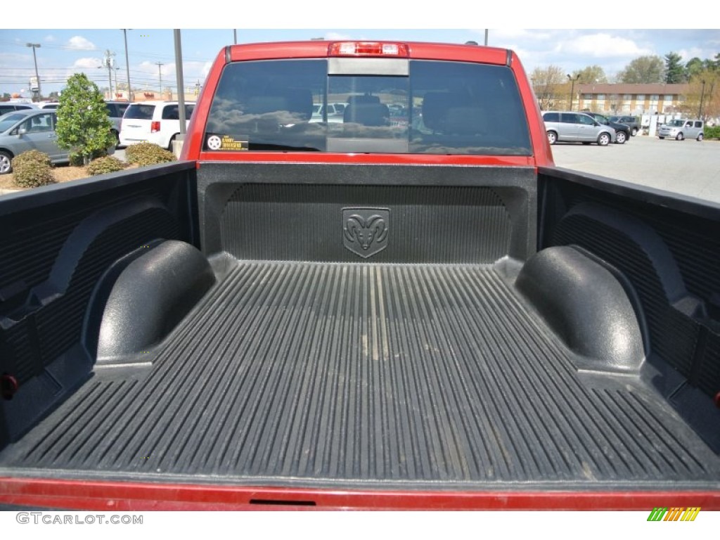 2009 Ram 1500 Laramie Crew Cab 4x4 - Inferno Red Crystal Pearl / Dark Slate Gray photo #21