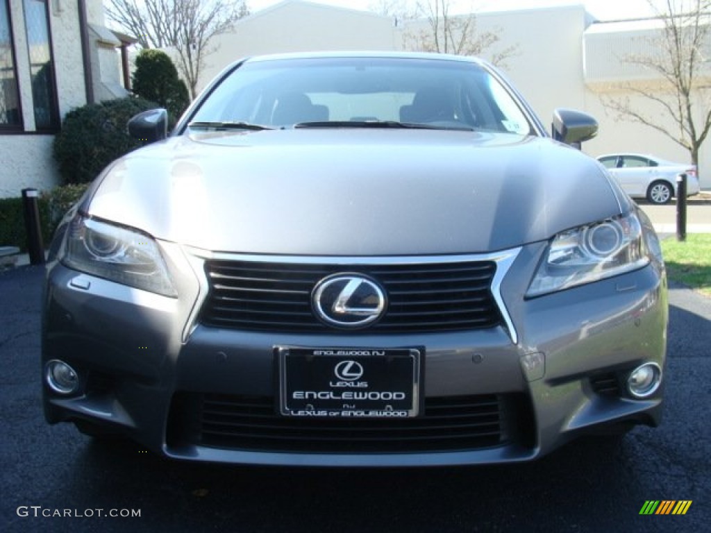 2013 GS 350 AWD - Nebula Gray Pearl / Black photo #2