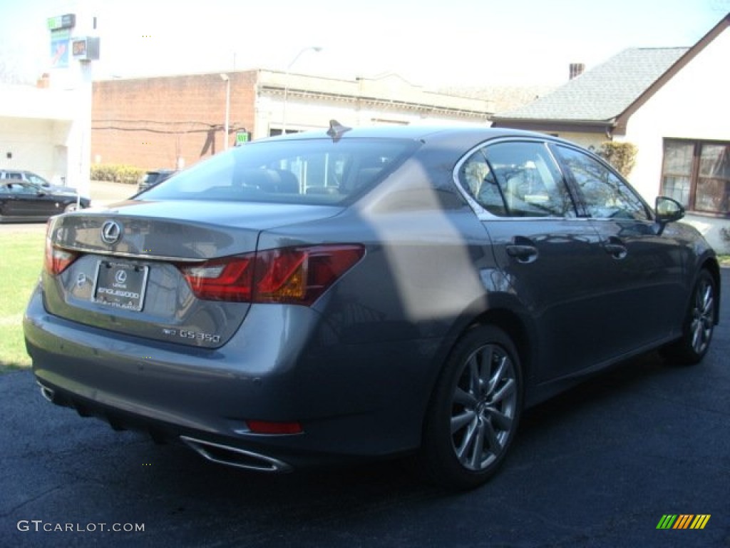 2013 GS 350 AWD - Nebula Gray Pearl / Black photo #4