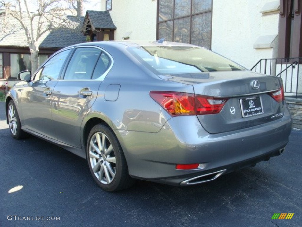 2013 GS 350 AWD - Nebula Gray Pearl / Black photo #6