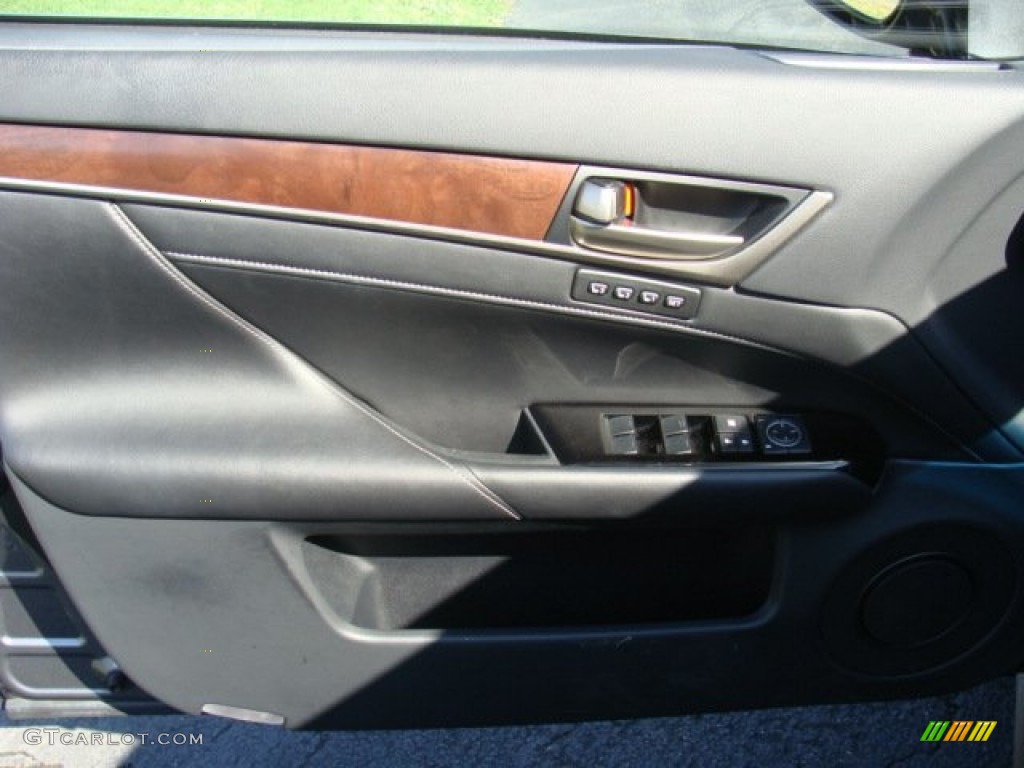 2013 GS 350 AWD - Nebula Gray Pearl / Black photo #7
