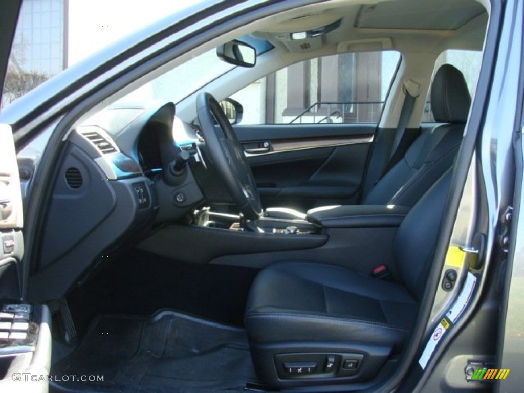 2013 GS 350 AWD - Nebula Gray Pearl / Black photo #9