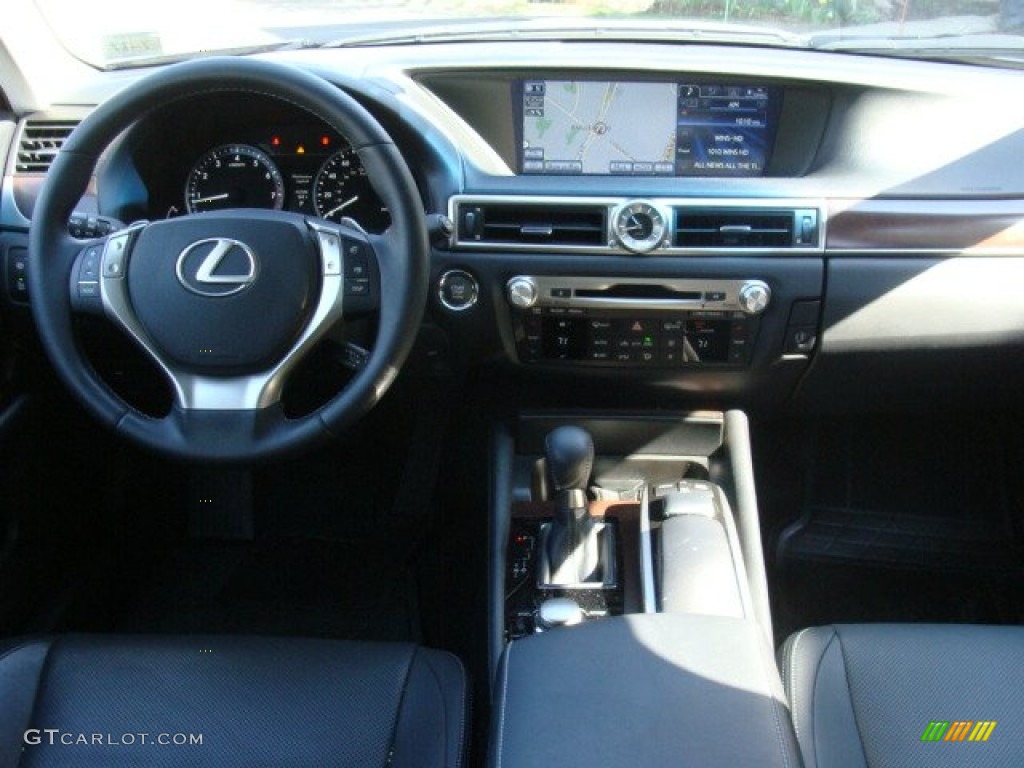 2013 GS 350 AWD - Nebula Gray Pearl / Black photo #11