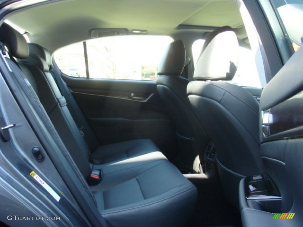 2013 GS 350 AWD - Nebula Gray Pearl / Black photo #22