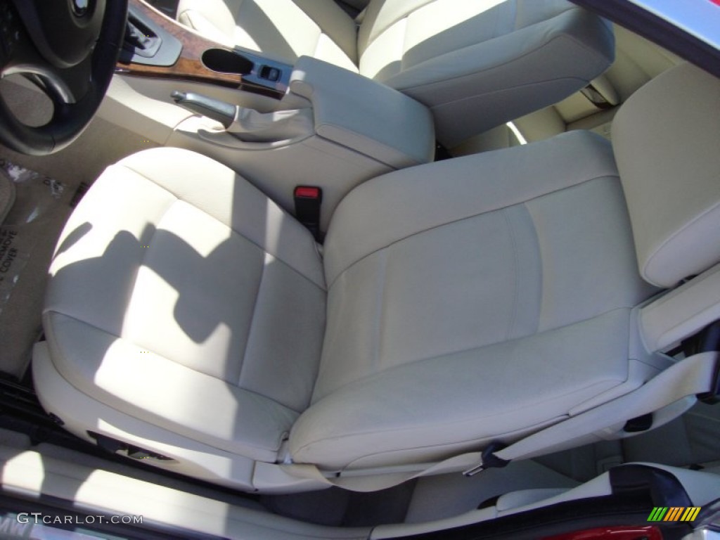 2009 3 Series 328i Convertible - Crimson Red / Cream Beige Dakota Leather photo #19