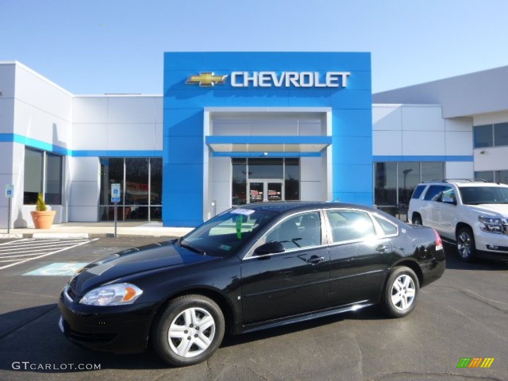 2009 Impala LS - Black / Ebony photo #1