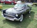 1957 Raven Black Ford Thunderbird Convertible  photo #3