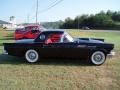 1957 Raven Black Ford Thunderbird Convertible  photo #4