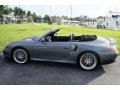 2004 Seal Grey Metallic Porsche 911 Turbo Cabriolet  photo #1