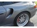 2004 Seal Grey Metallic Porsche 911 Turbo Cabriolet  photo #14