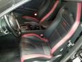 2013 Nissan GT-R Black Edition Black/Red Interior Front Seat Photo