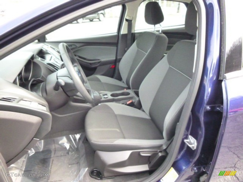 2012 Focus S Sedan - Kona Blue Metallic / Charcoal Black photo #10