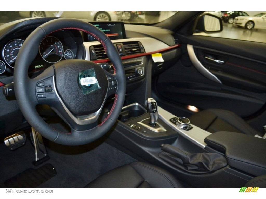 2014 3 Series 328i Sedan - Black Sapphire Metallic / Black photo #6