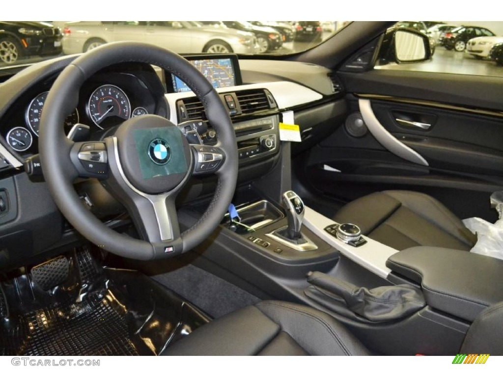 Black Interior 2014 BMW 3 Series 335i xDrive Gran Turismo Photo #92392602