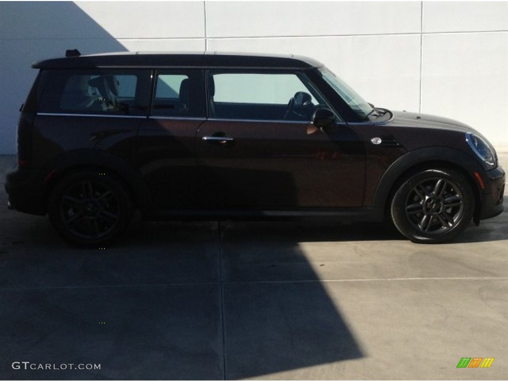 2011 Cooper Clubman - Hot Chocolate Metallic / Carbon Black photo #2