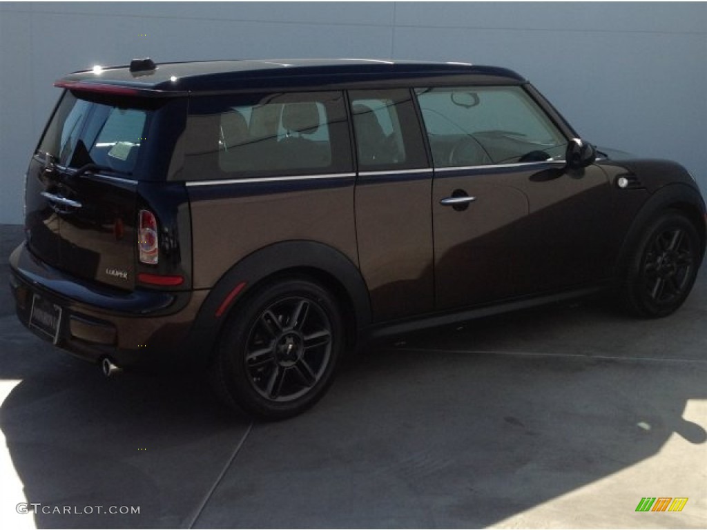 2011 Cooper Clubman - Hot Chocolate Metallic / Carbon Black photo #3