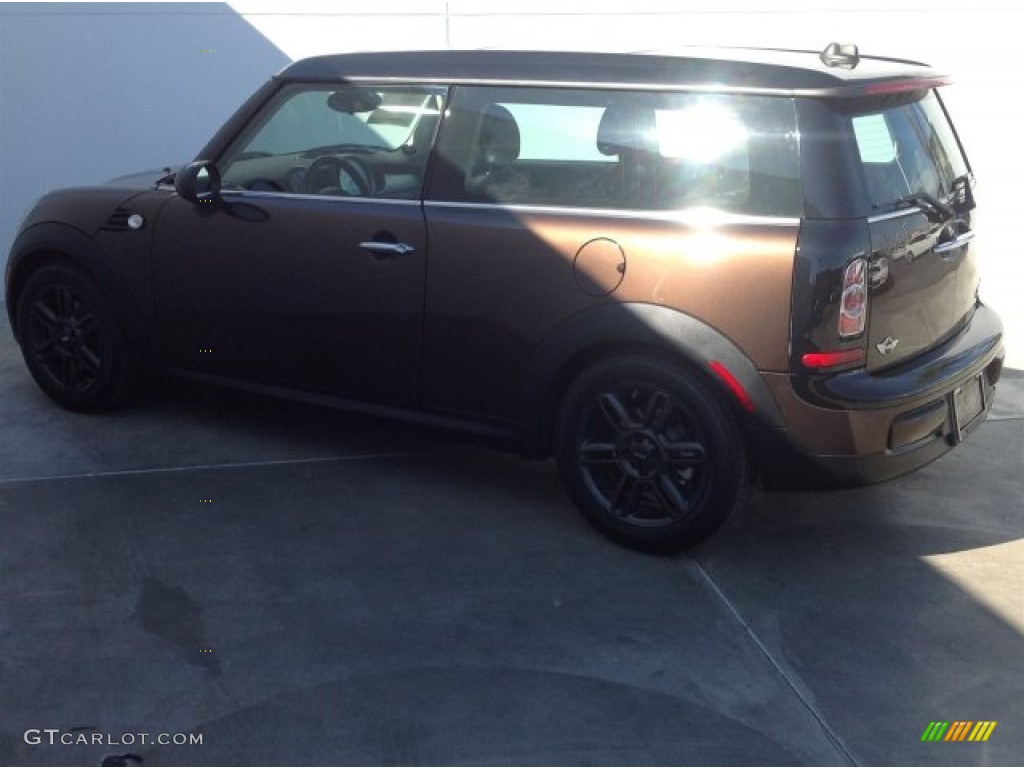 2011 Cooper Clubman - Hot Chocolate Metallic / Carbon Black photo #4