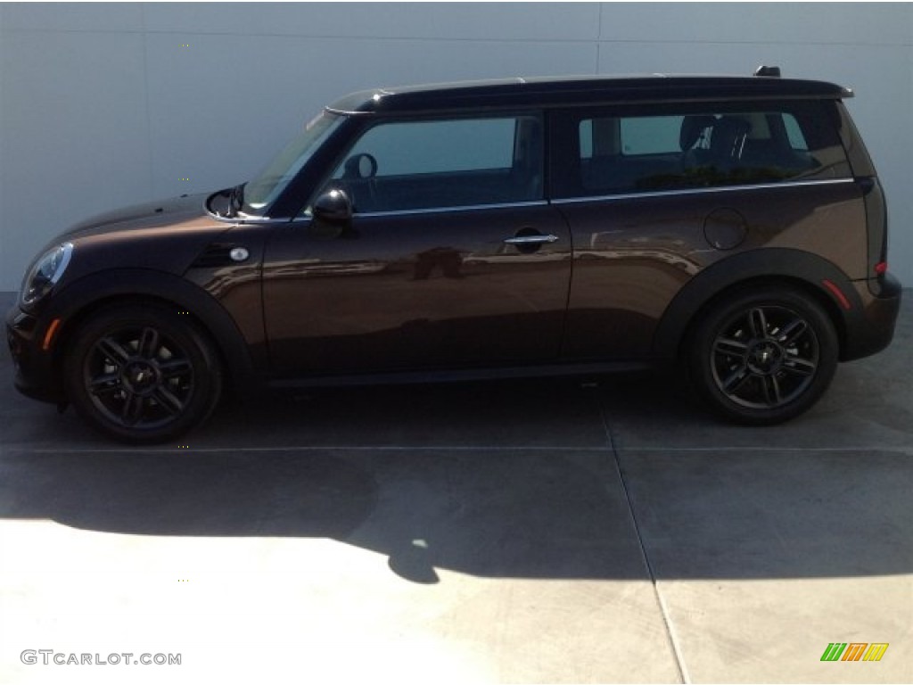 2011 Cooper Clubman - Hot Chocolate Metallic / Carbon Black photo #5