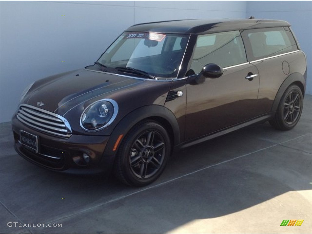 2011 Cooper Clubman - Hot Chocolate Metallic / Carbon Black photo #6