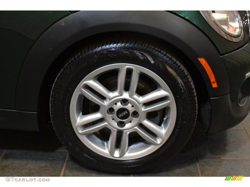 2011 Cooper S Hardtop - British Racing Green II / Punch Carbon Black Leather photo #5