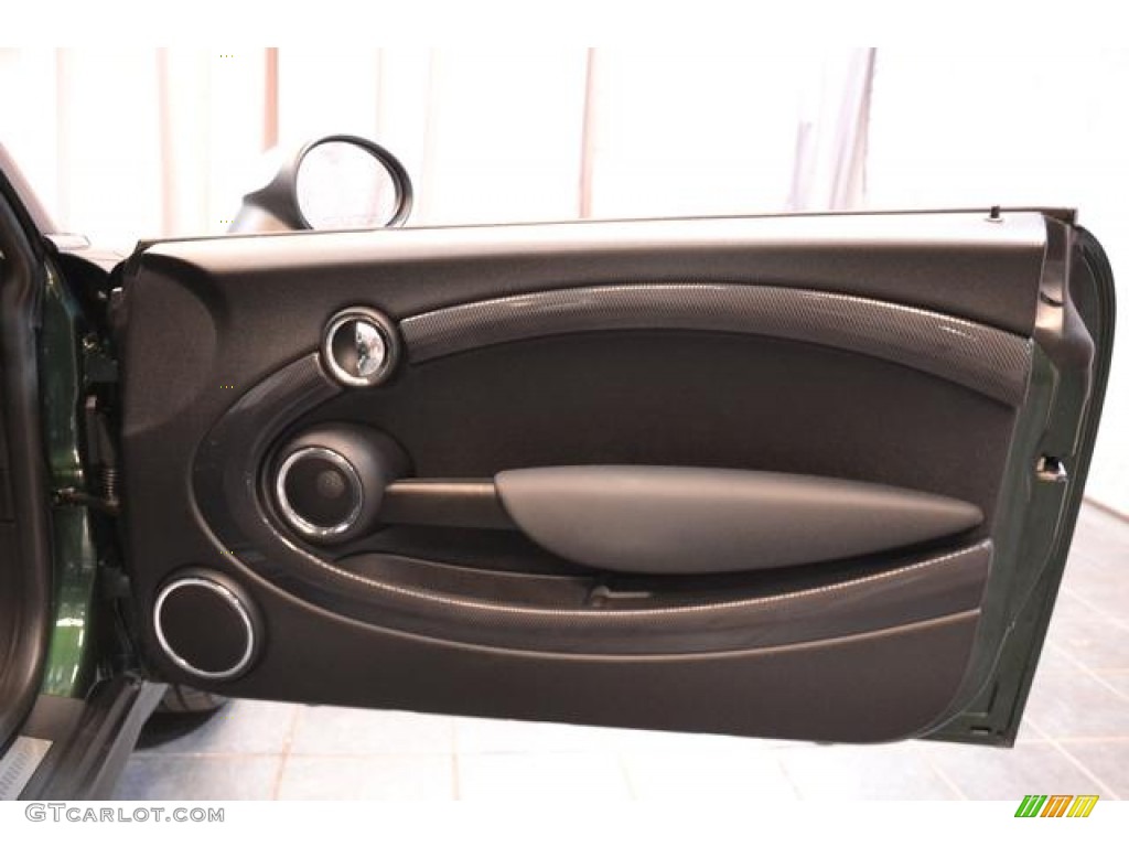 2011 Cooper S Hardtop - British Racing Green II / Punch Carbon Black Leather photo #7