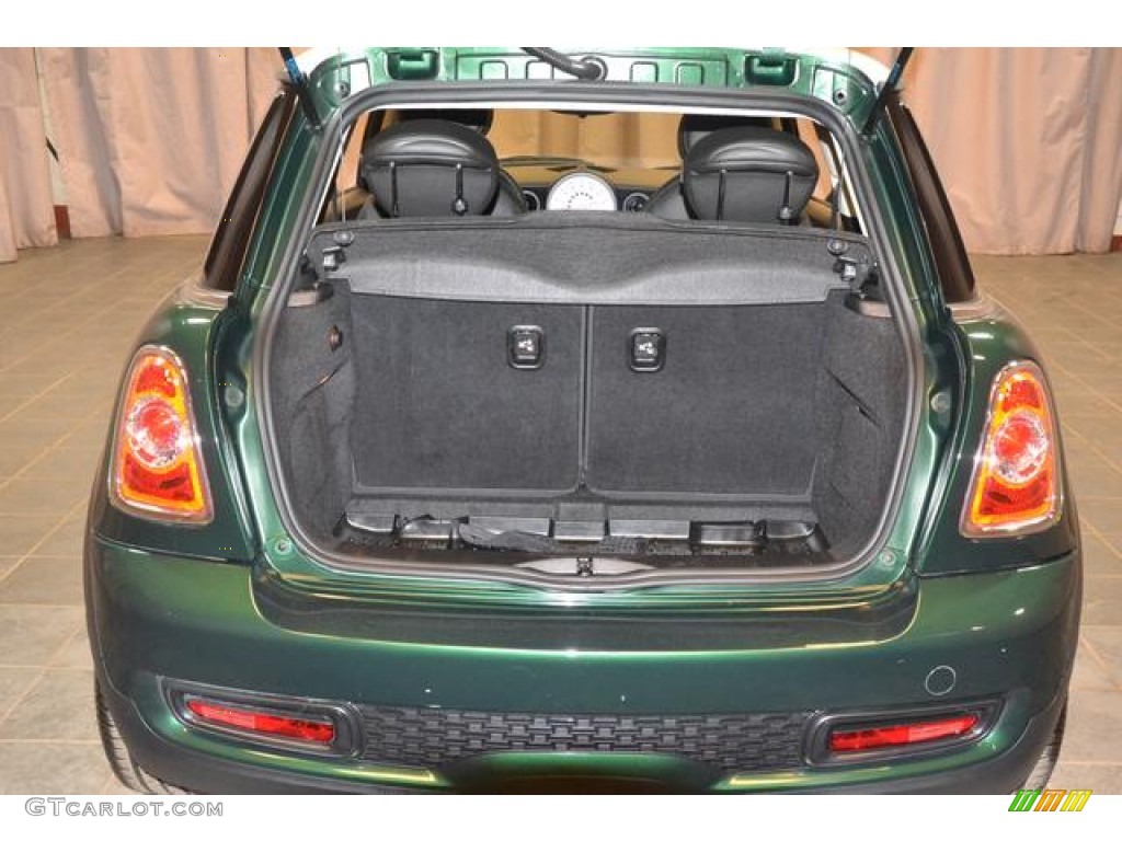 2011 Cooper S Hardtop - British Racing Green II / Punch Carbon Black Leather photo #20