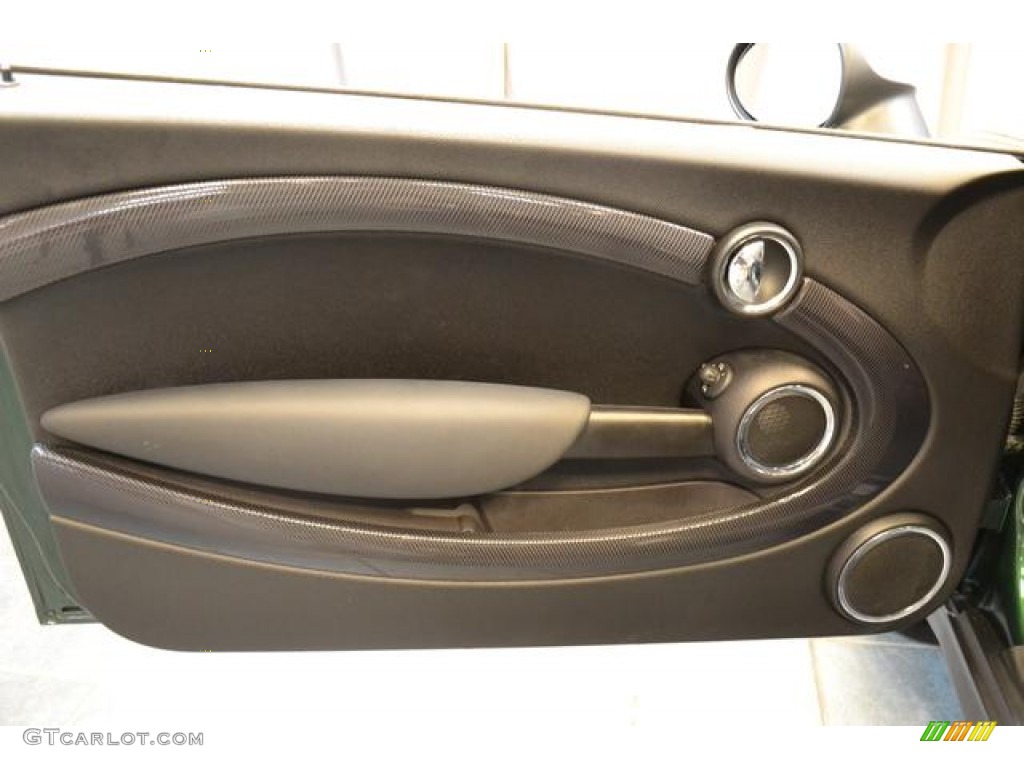 2011 Cooper S Hardtop - British Racing Green II / Punch Carbon Black Leather photo #25