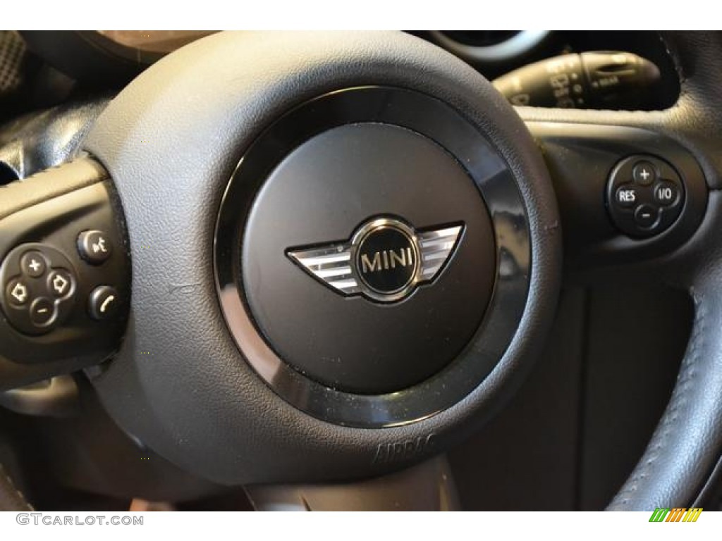 2011 Cooper S Hardtop - British Racing Green II / Punch Carbon Black Leather photo #28