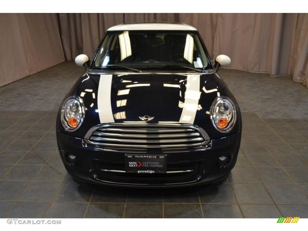 2013 Cooper Hardtop - Reef Blue Metallic / Carbon Black photo #3
