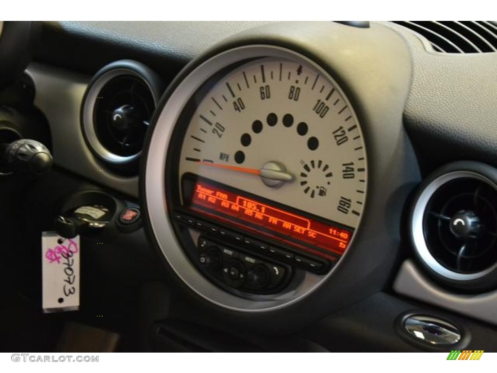 2013 Cooper Hardtop - Reef Blue Metallic / Carbon Black photo #8