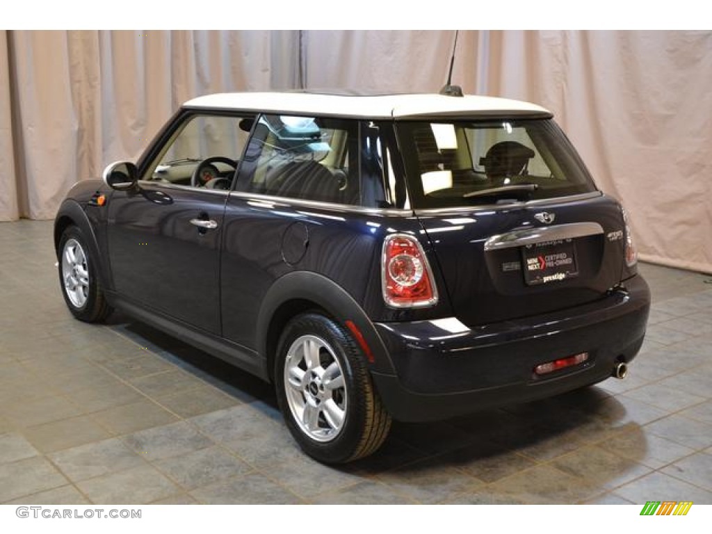 2013 Cooper Hardtop - Reef Blue Metallic / Carbon Black photo #18