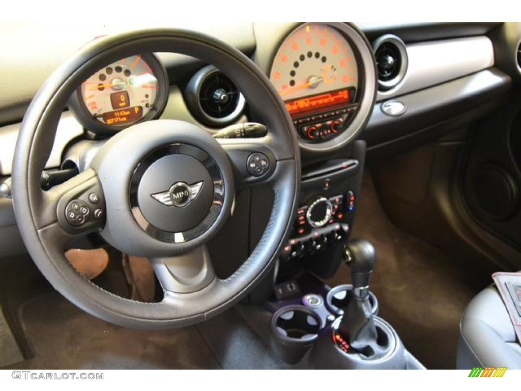 2013 Cooper Hardtop - Reef Blue Metallic / Carbon Black photo #27