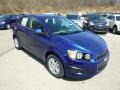 2014 Blue Topaz Metallic Chevrolet Sonic LT Sedan  photo #3