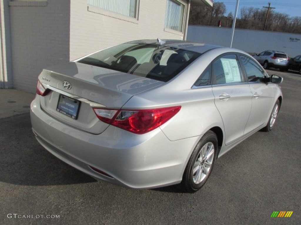 2011 Sonata GLS - Radiant Silver / Gray photo #8