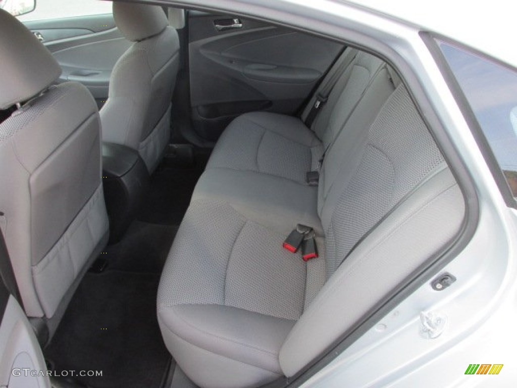 2011 Sonata GLS - Radiant Silver / Gray photo #20