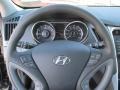 Phantom Black Metallic - Sonata GLS Photo No. 16
