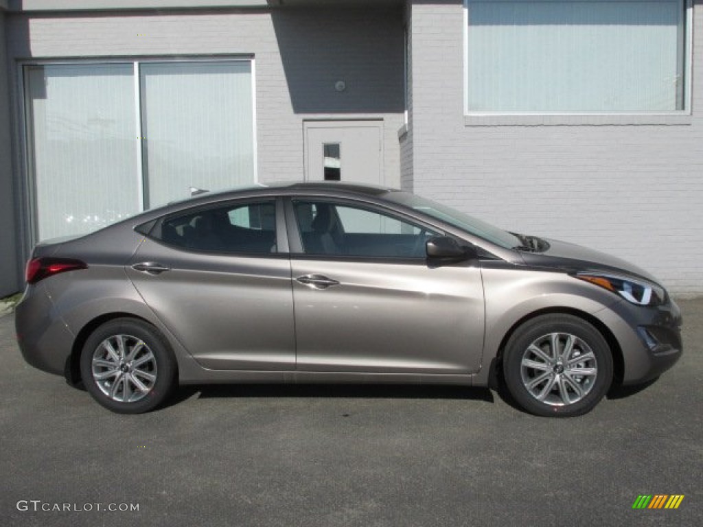 2014 Elantra SE Sedan - Bronze / Beige photo #2