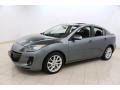 2012 Dolphin Gray Mica Mazda MAZDA3 s Grand Touring 4 Door  photo #3