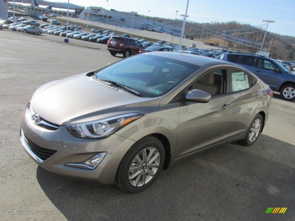 2014 Elantra SE Sedan - Bronze / Beige photo #5