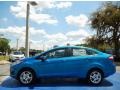Blue Candy - Fiesta SE Sedan Photo No. 2