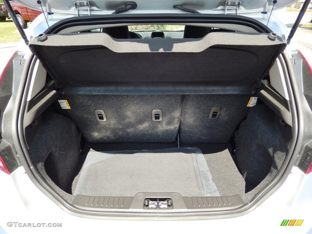 2014 Fiesta S Hatchback - Ingot Silver / Charcoal Black photo #5