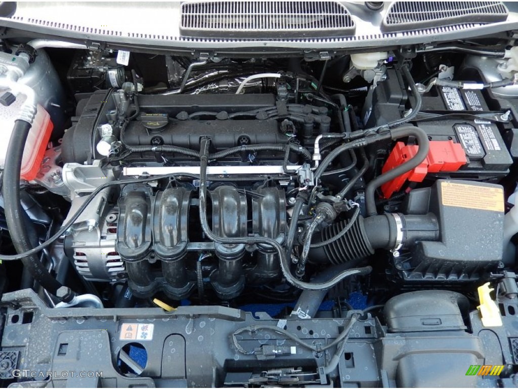 2014 Fiesta S Hatchback - Ingot Silver / Charcoal Black photo #11