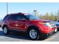 Red Candy Metallic 2011 Ford Explorer XLT