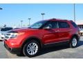 2011 Red Candy Metallic Ford Explorer XLT  photo #3