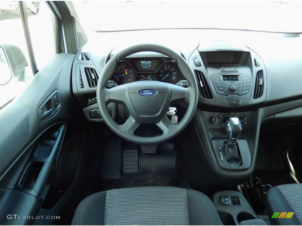 2014 Ford Transit Connect XL Van Charcoal Black Dashboard Photo #92399415