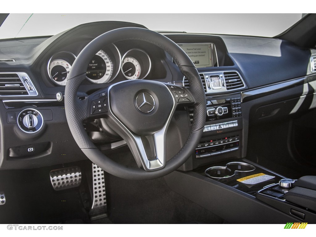 2014 E 350 Coupe - Black / Black photo #5