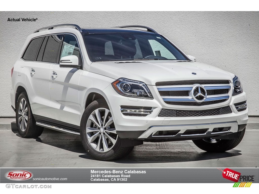 2014 GL 450 4Matic - Polar White / Black photo #1